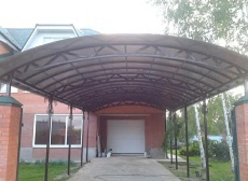 Строительство/монтаж автонавесов 2