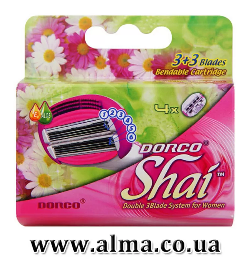 Станок для бритья женский Dorco SHAI Sweetie. Оптовые и розничные цены 3