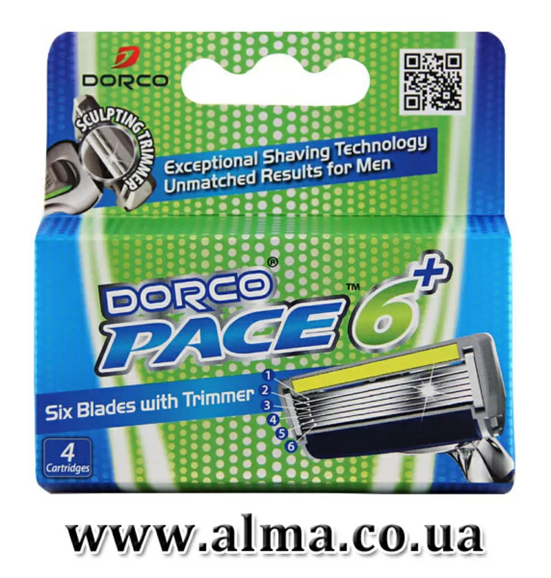 Бритвенная система Dorco Pace6 Plus купить в розницу и оптом 2