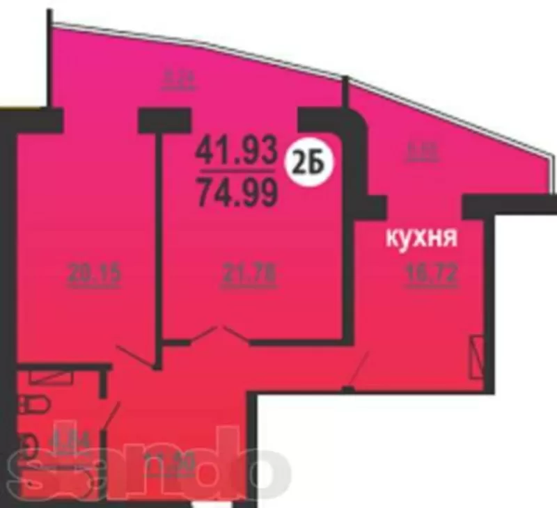 Квартира улучшеной планировки 5