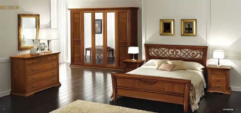 Decor (Camelgroup, Италия) Спальня DECOR выполнена из массива и шпона 2