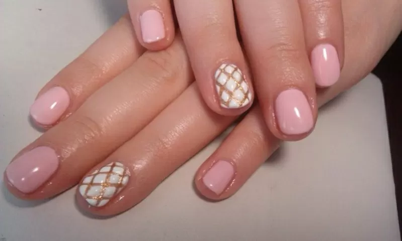 Маникюр с покрытием гель-лаком Gelish от HARMONY 70 грн пос.Котовского 10