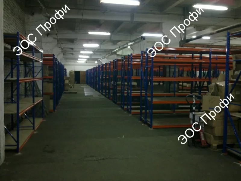 Металлические стеллажи-конструктор. Сборные стеллажи