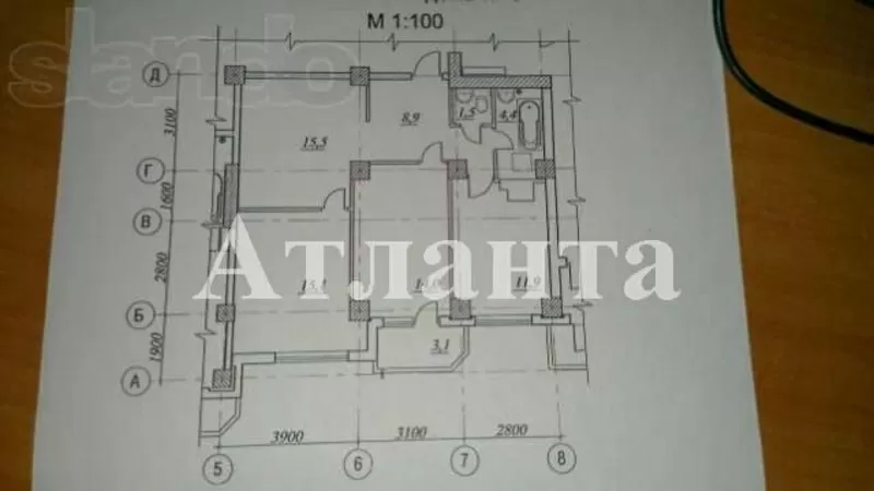 Квартира с удобной функциональной планировкой! 