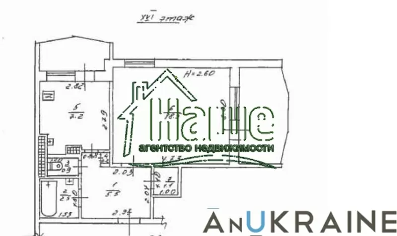 1-комнатная квартира в сотовом доме на Таирова 4