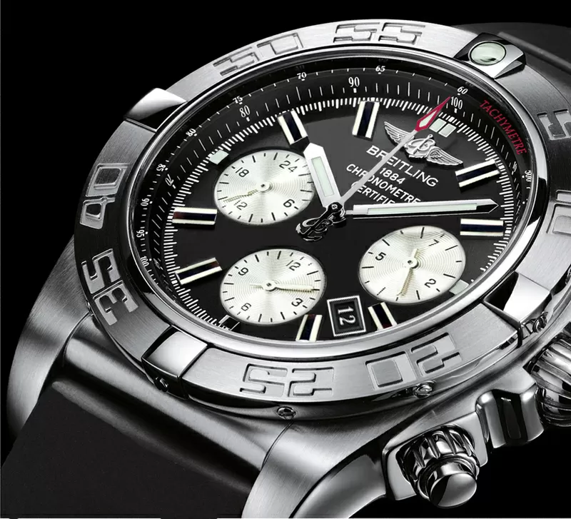 Мужские часы Breitling Chronomat. Бесплатная доставка!   (скидка 63%) 2