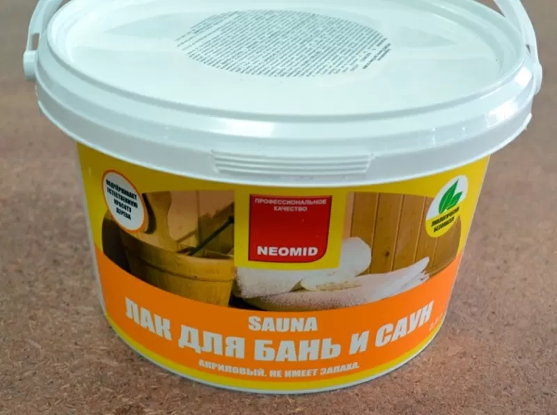 Лак для саун и бань Sauna Neomid 