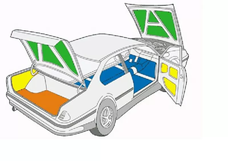 Шумо-виброизоляция авто Одесса      