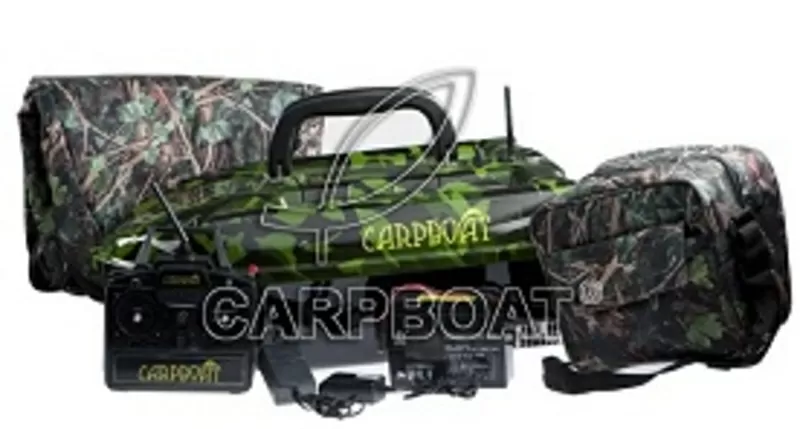 Кораблик для прикормки Carpboat Camo 2, 4GHz 4