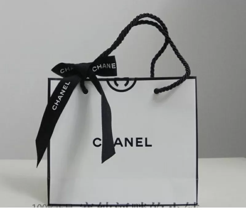 Брендовые бумажные подарочные пакеты Шанель Chanel / промокод 245fg ht