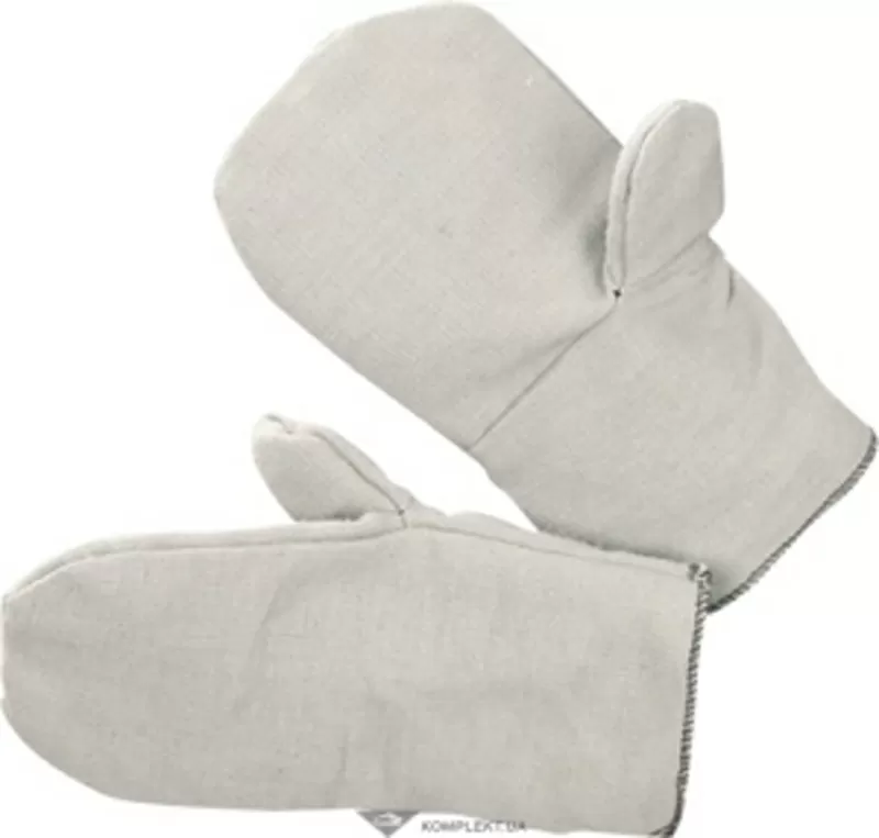 Рукавицы брезентовые ОП-2 с брезент.налад.