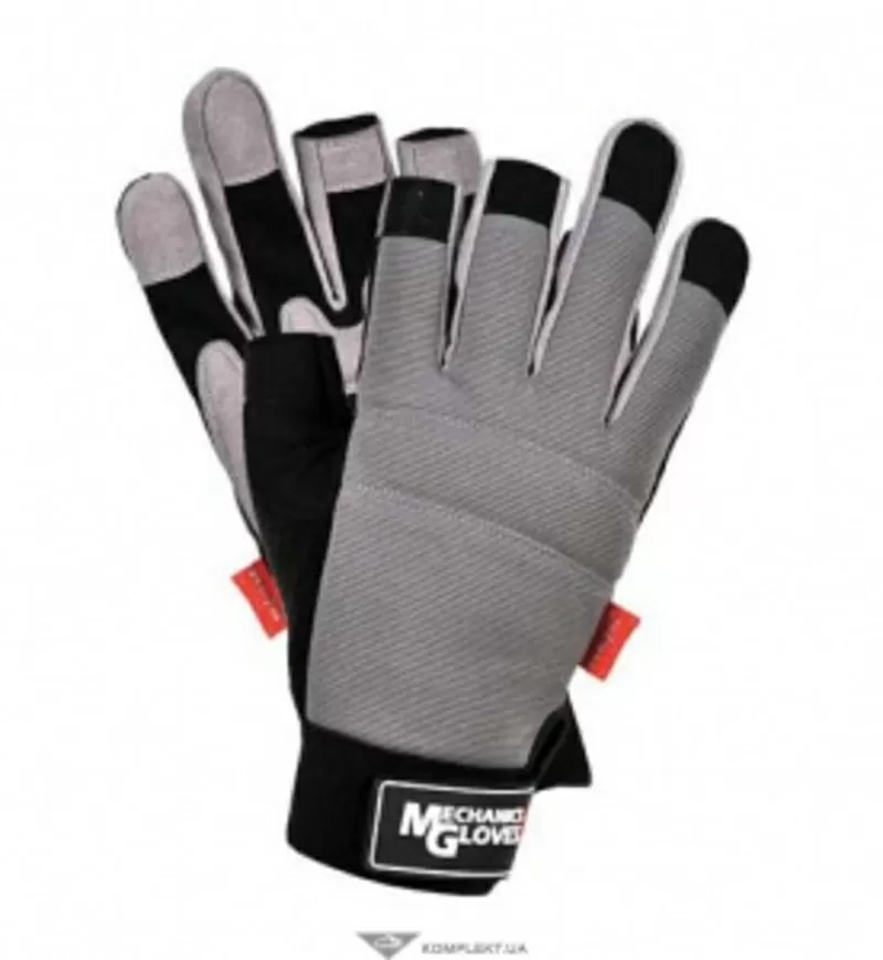 Перчатки комбинир. (кожа+х/б трикотаж) ПЕРСЕЙ (RMC-PERSEUS)