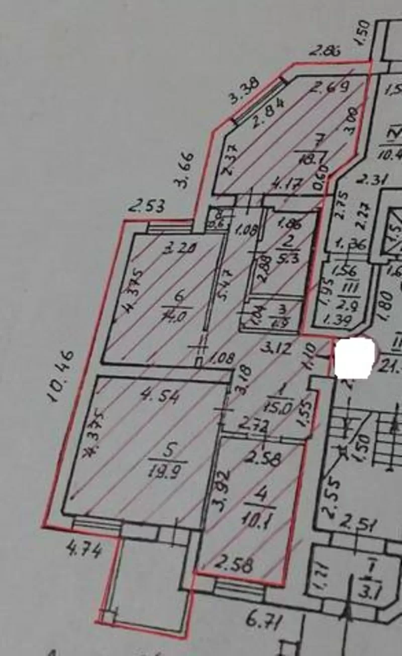 Предлагается к продаже два этажа на Пишоновской. 3