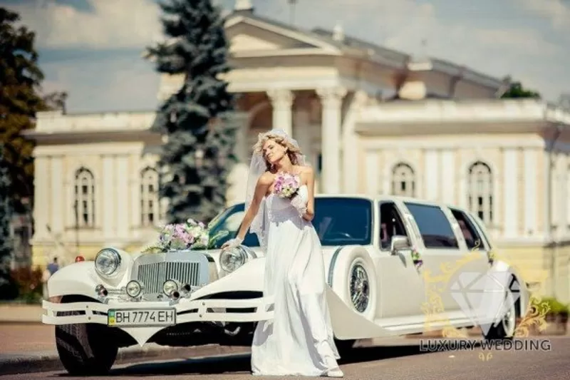 Прокат лимузинов на свадьбу в Одессе от «Luxury Wedding»  4