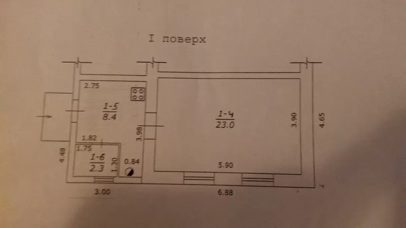 ПРОДАМ 1 ком.дом пер.Навигационный ( Большевик )  14