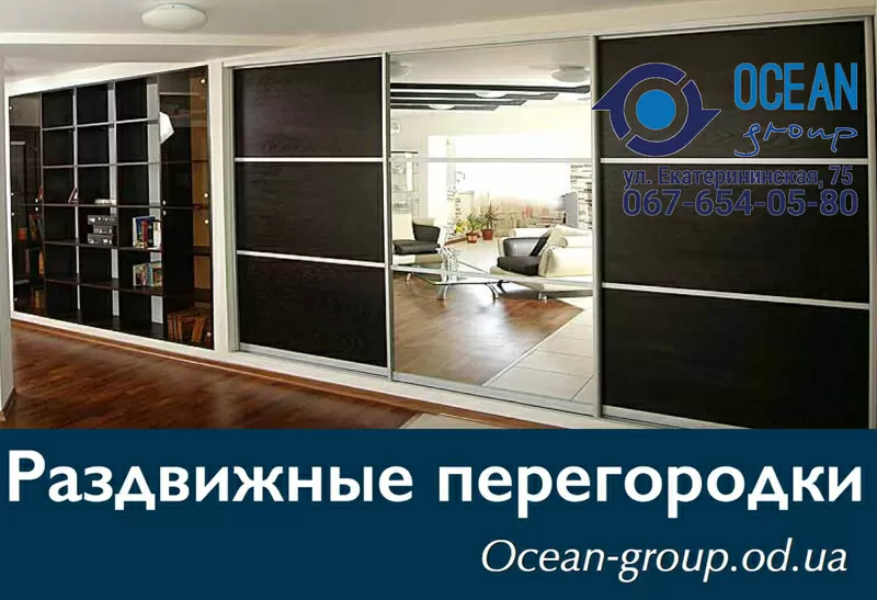 Шкафы купе под заказ от компании Ocean Group 3