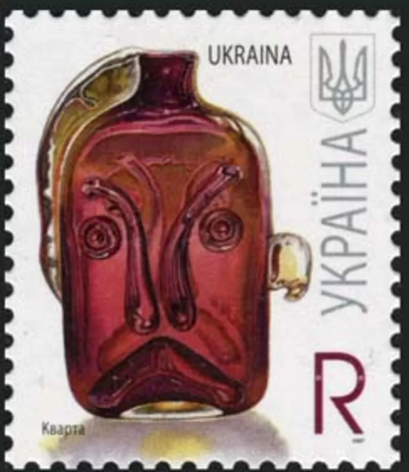 Действующие литерные марки Украины E и R