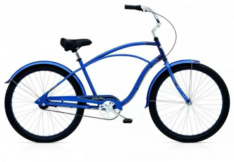 Велосипед мужской люкс класса Electra Cruiser Custom blue men's