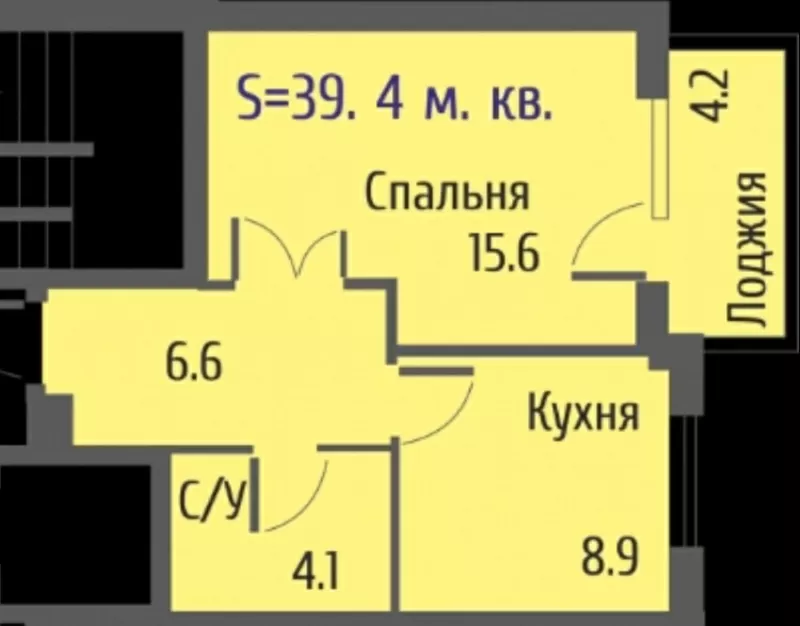 1к квартира в сданном доме премиум класса 5