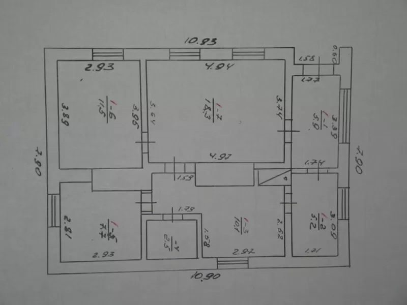 Продаеться дом в п.Саврань 5