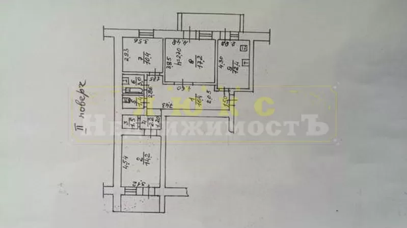 Продам трехкомнатную квартиру М. Говорова / Армейская 6