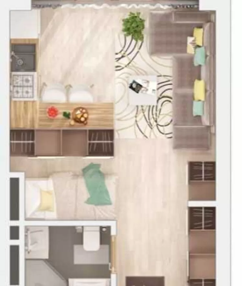 Продам смарт квартиру в новостройке