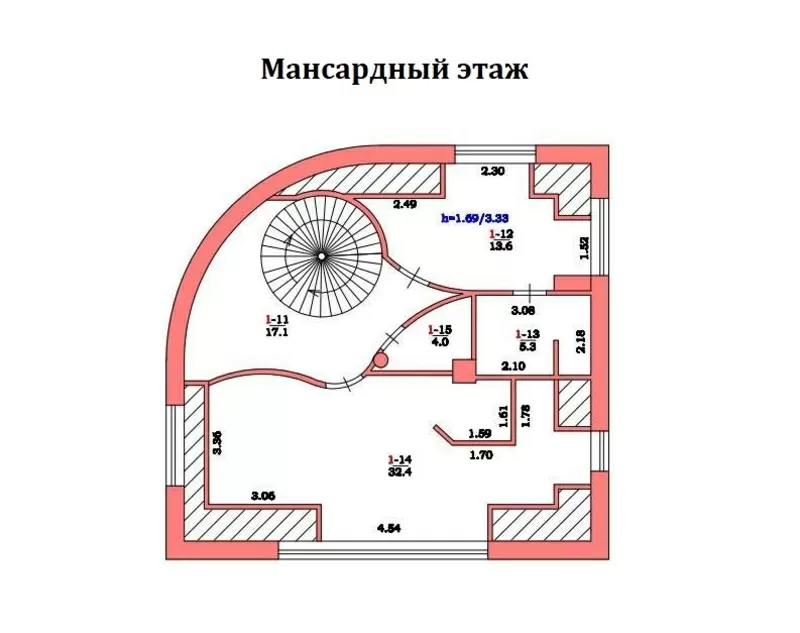 Супер дом из красного  кирпича в Леонидово/Санжейка. 10