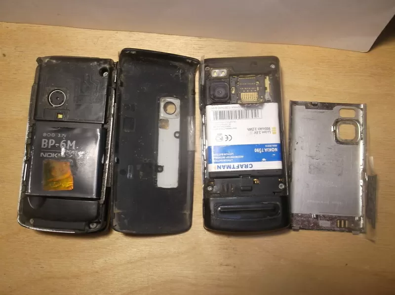 Телефоны Nokia 6280 и 6500s  на ремонт 6
