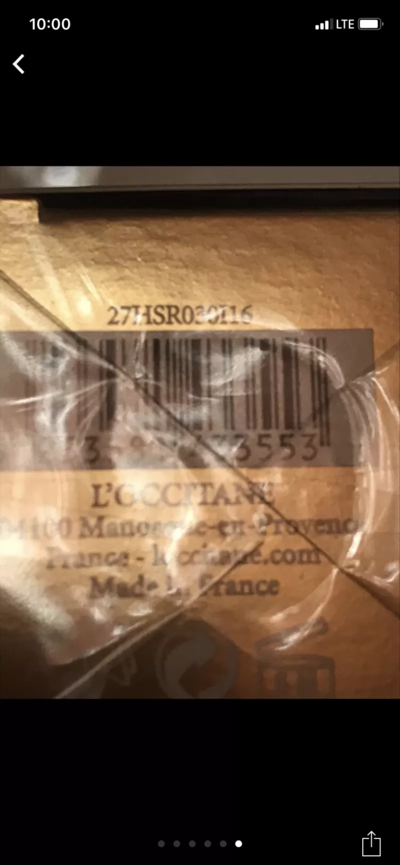 Косметика Loccitane привезена из Франции крем под глаза  3