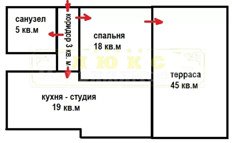 Продам двухкомнатную квартиру ЖК 8 Жемчужина / Аркадия / Французский 10