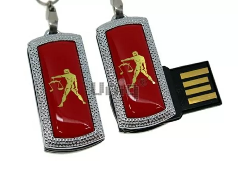 USB Flash Uniq ZODIAK MINI Весы красный