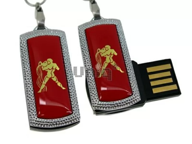 USB Flash Uniq ZODIAK MINI Водолей красный