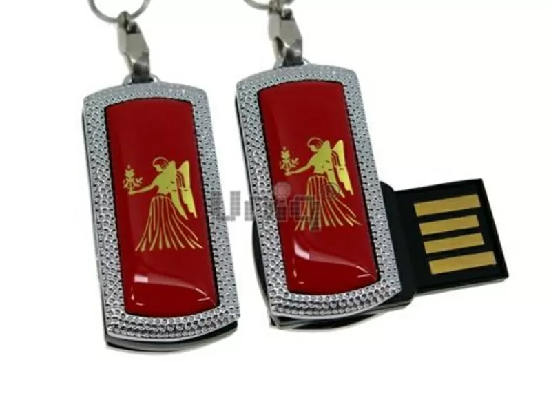 USB Flash Uniq ZODIAK MINI Дева красный