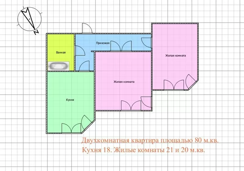 Продам квартиру в Приморском районе 10