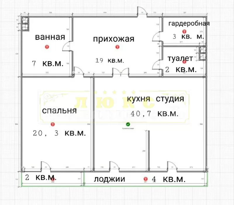 Продам двухкомнатную квартиру ул. Палубная 9