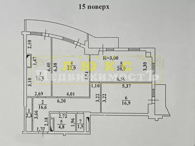 Продам трехкомнатную квартиру ЖК Одиссей / Люстдорфская дор. 2