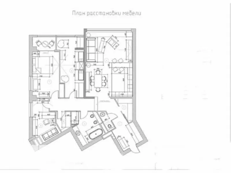 Код 303479 . 4-х ком квартира в ЖК 1 Жемчужина - Аркадия 3