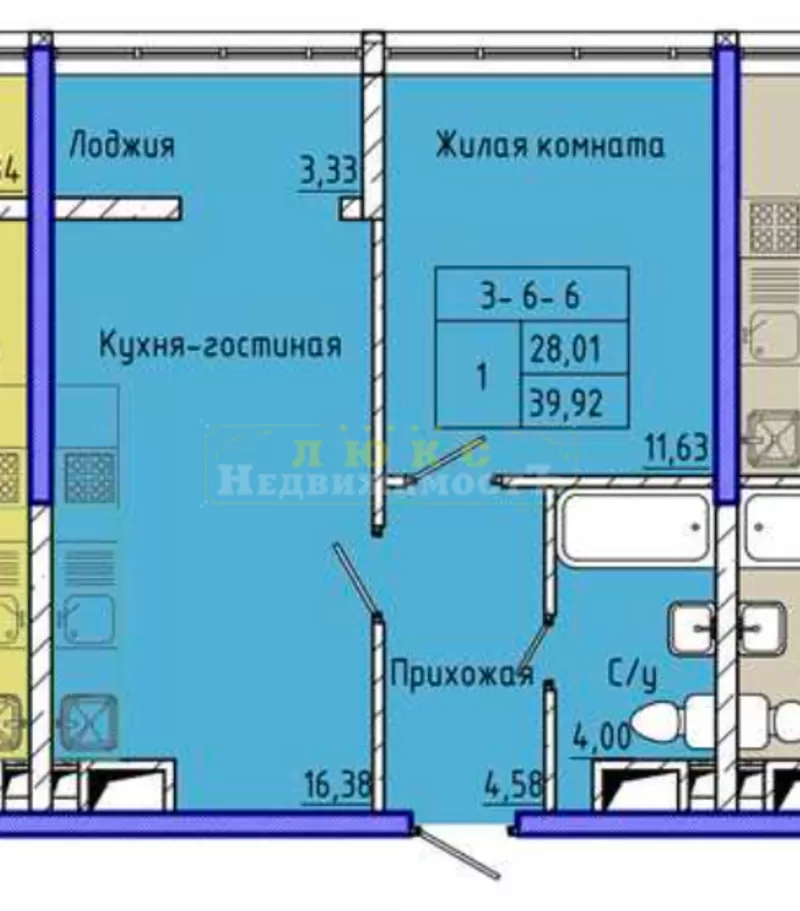 Продам 1ком квартиру ЖК 45 Жемчужина / Каманина,  видовая 10