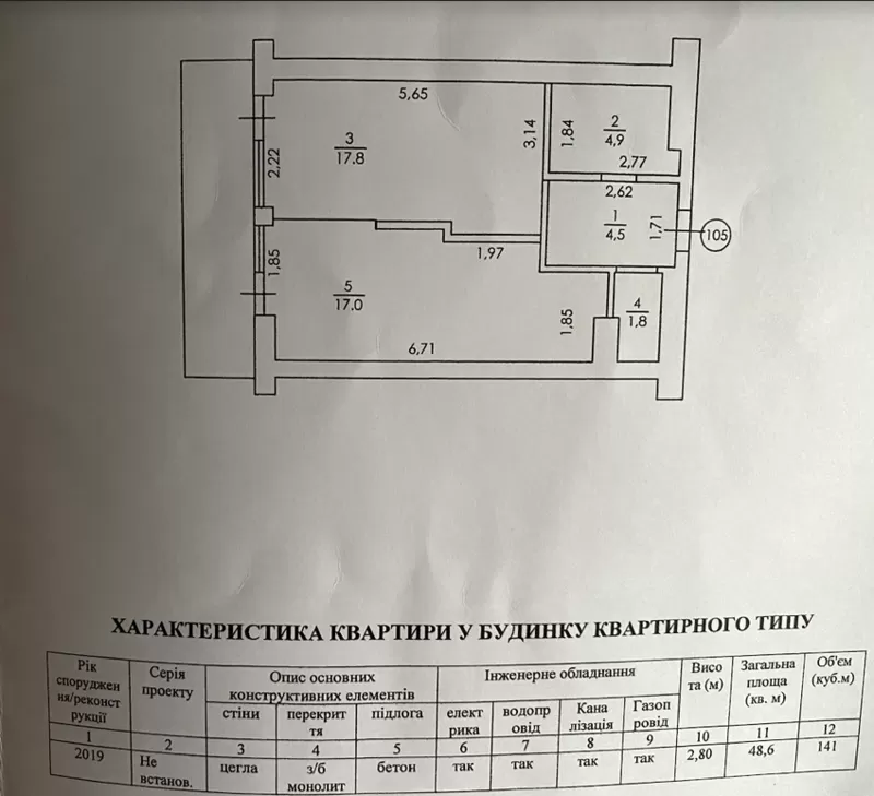 Продам квартиру в Одесской области 2