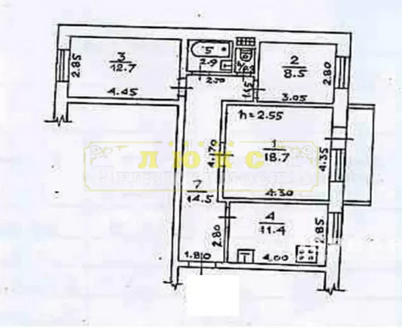 Продам трехкомнатную квартиру Бреуса / Рекордная 10