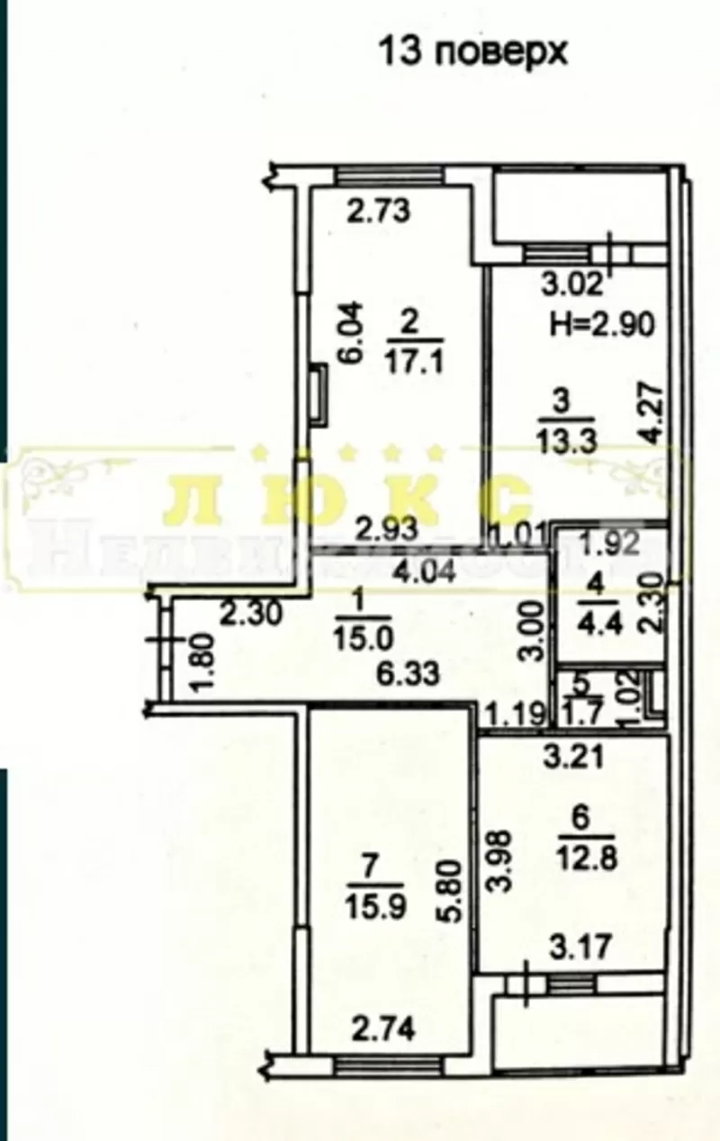 Продам 3-х комнатную квартиру ЖК Таировские Сады ул.Ак.Вильямса 