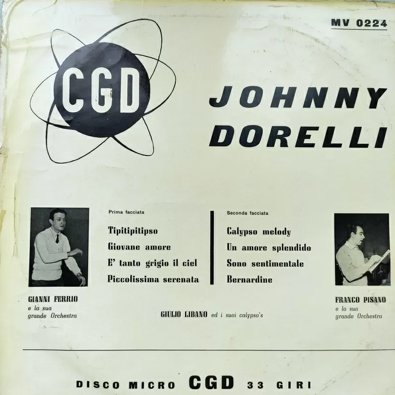 Виниловая пластинка Johnny Dorelli ‎– 