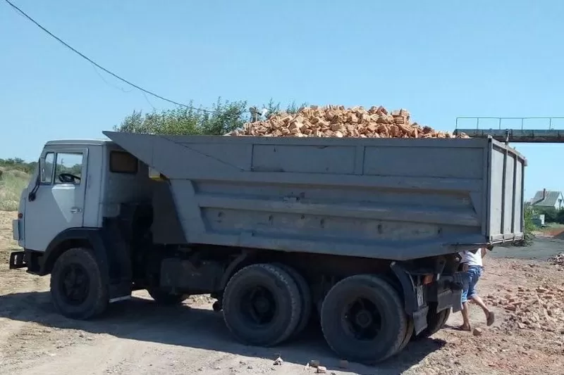 Жерства. Бой кирпича на подсыпку. 3