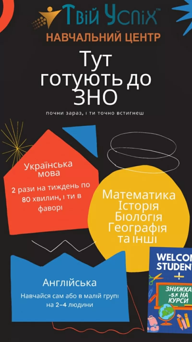 Подготовка к ВНО. Твой Успех Измаил. ЦД «Дельта»