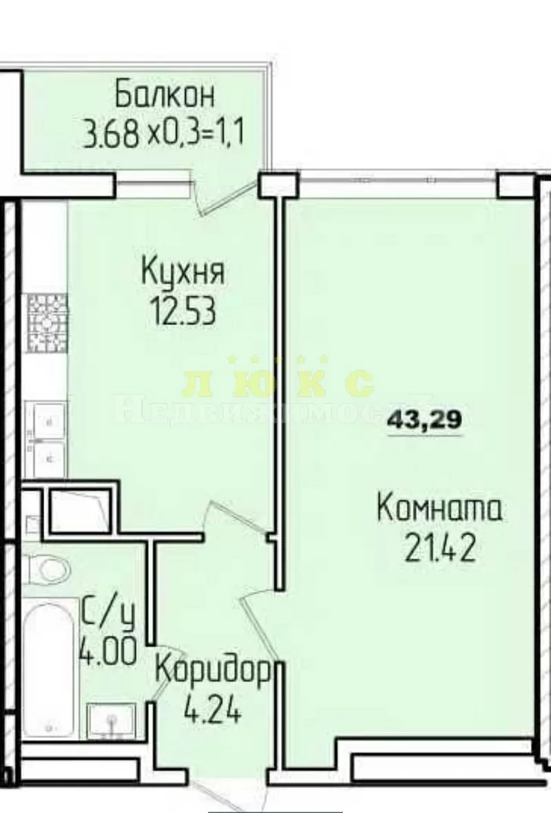 Продам однокімнатну квартиру ЖК 51 Перлина / Генуезька 3Г 5