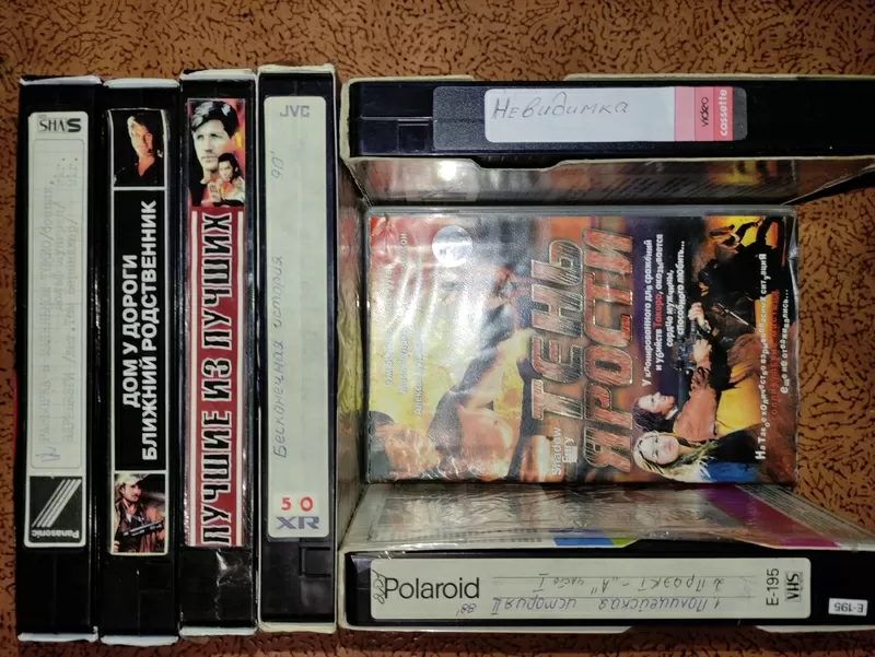 Видеокассеты VHS фирменные. 6