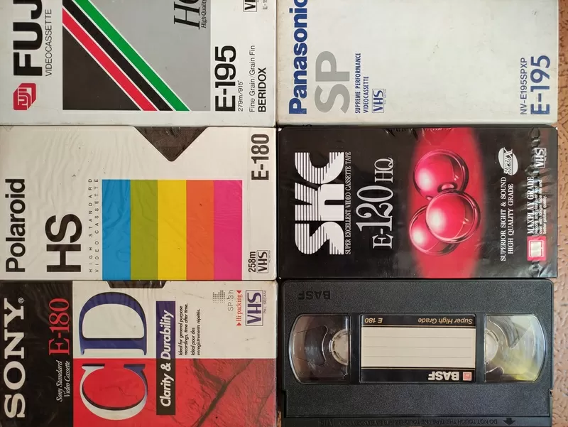 Видеокассеты VHS фирменные. 5