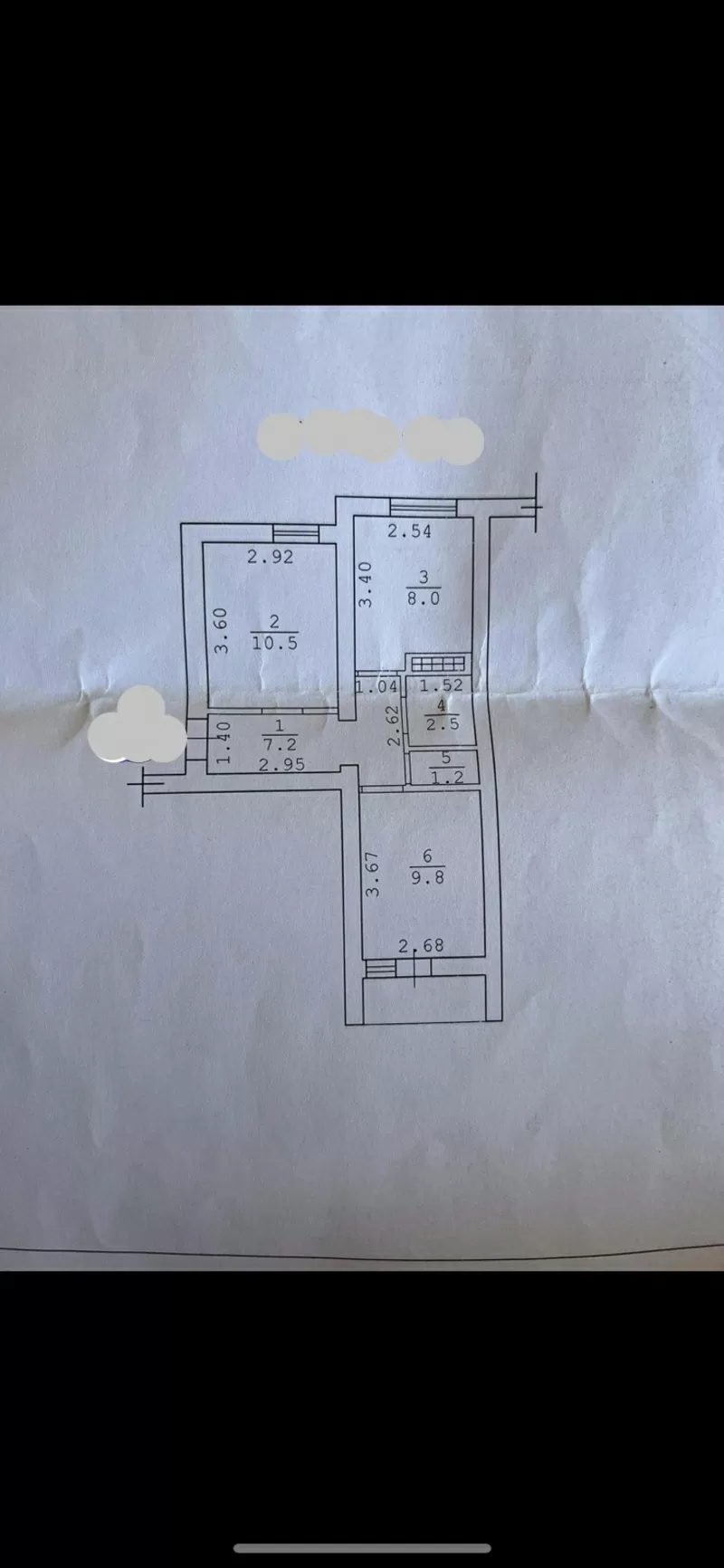 Продаж 2к квартири 42 кв. м на вул. Генерала Бочарова