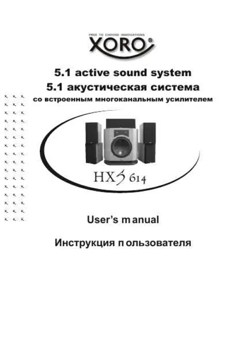 Акустическая система 5.1 XORO HXS 614 5