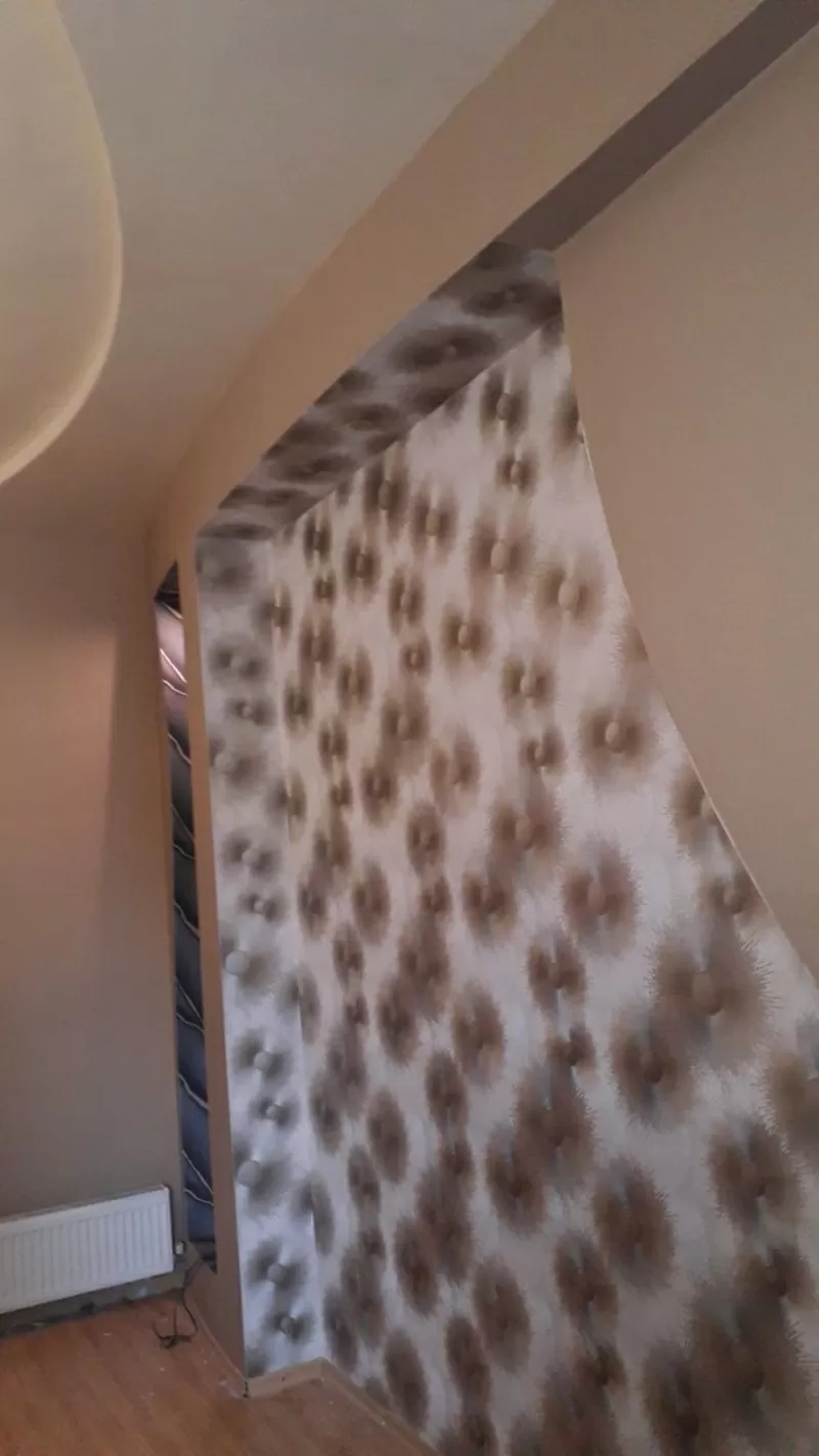 Шпаклевание стен,  и профессиональная поклейка обоев любых типов 4